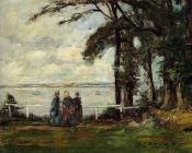 尤金 布丹 : Honfleur, La Cote de Grace